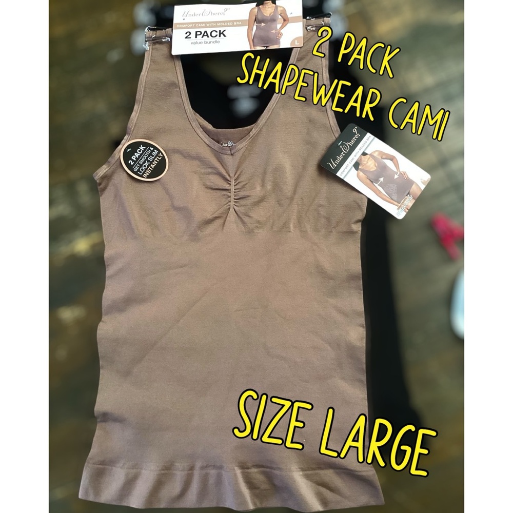 🌸2PC Shapewear Cami Set Large